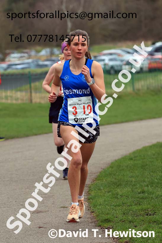Senior Women, Veteran Women (Over-35) and Veteran Men 2024 NECAA Road Relays Champs., Hetton Lyons Country Park, Hetton le Hole, County Durham. Photo: David T. Hewitson/Sports for All Pics